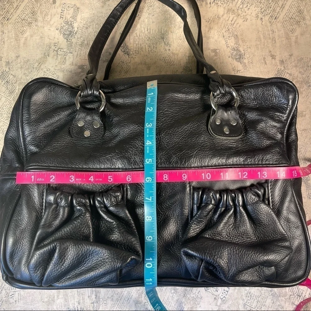 MAELEE Diaper Leather Bag Purse Baby Bag
